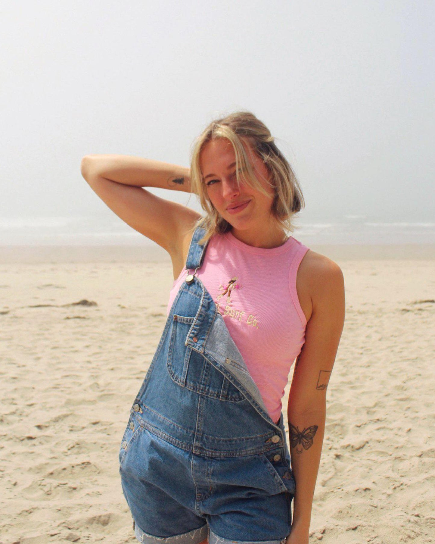 Custom Cowgirl Surf Co. Embroidered Tank