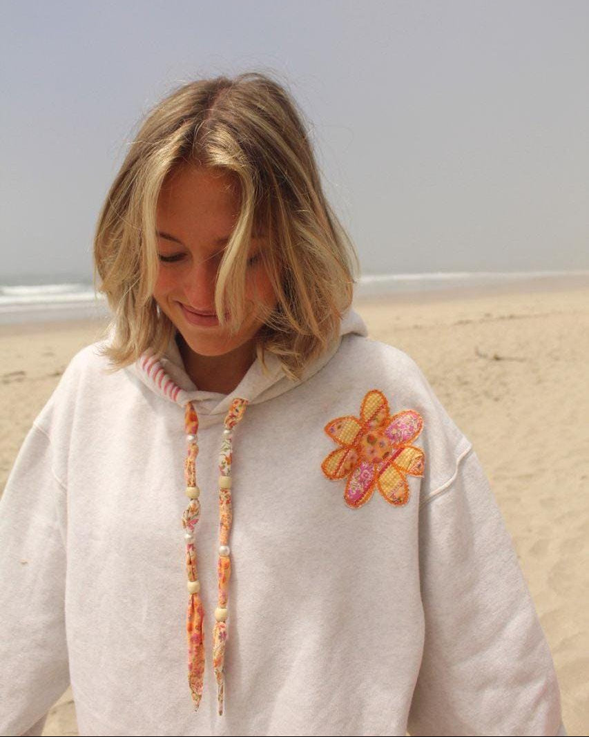 Flower Child Embroidered Hoodie